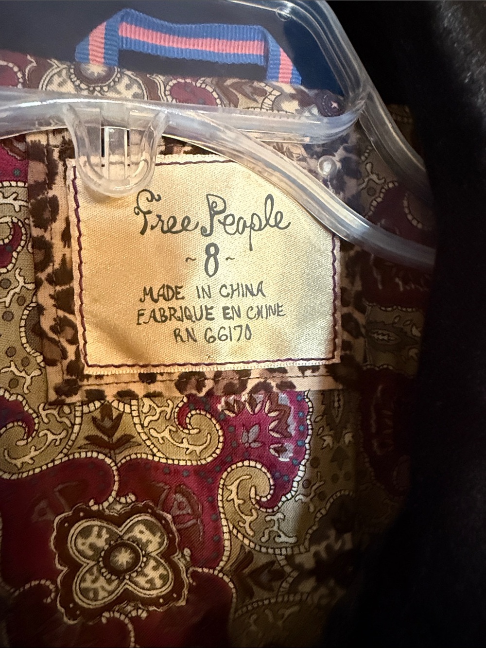 Free People Brocade Patterned Jacket - Picture 3 of 8